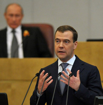 Medvedev được bầu làm thủ tướng Nga
